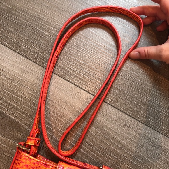 Brahmin Marley Crossbody Mandarin Orange Melbourne - Picture 9 of 15